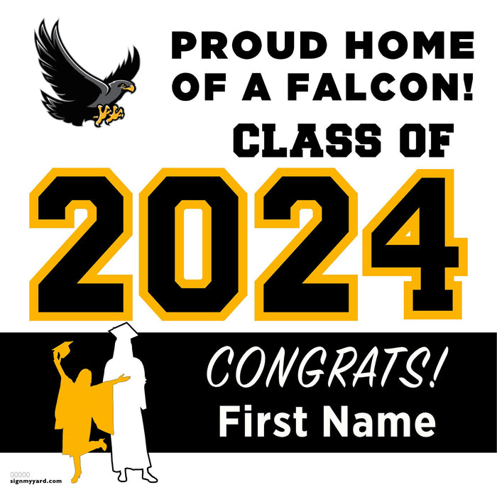 Andrew P. Hill High School 24x24 Class of 2024 Yard Sign (Option A)