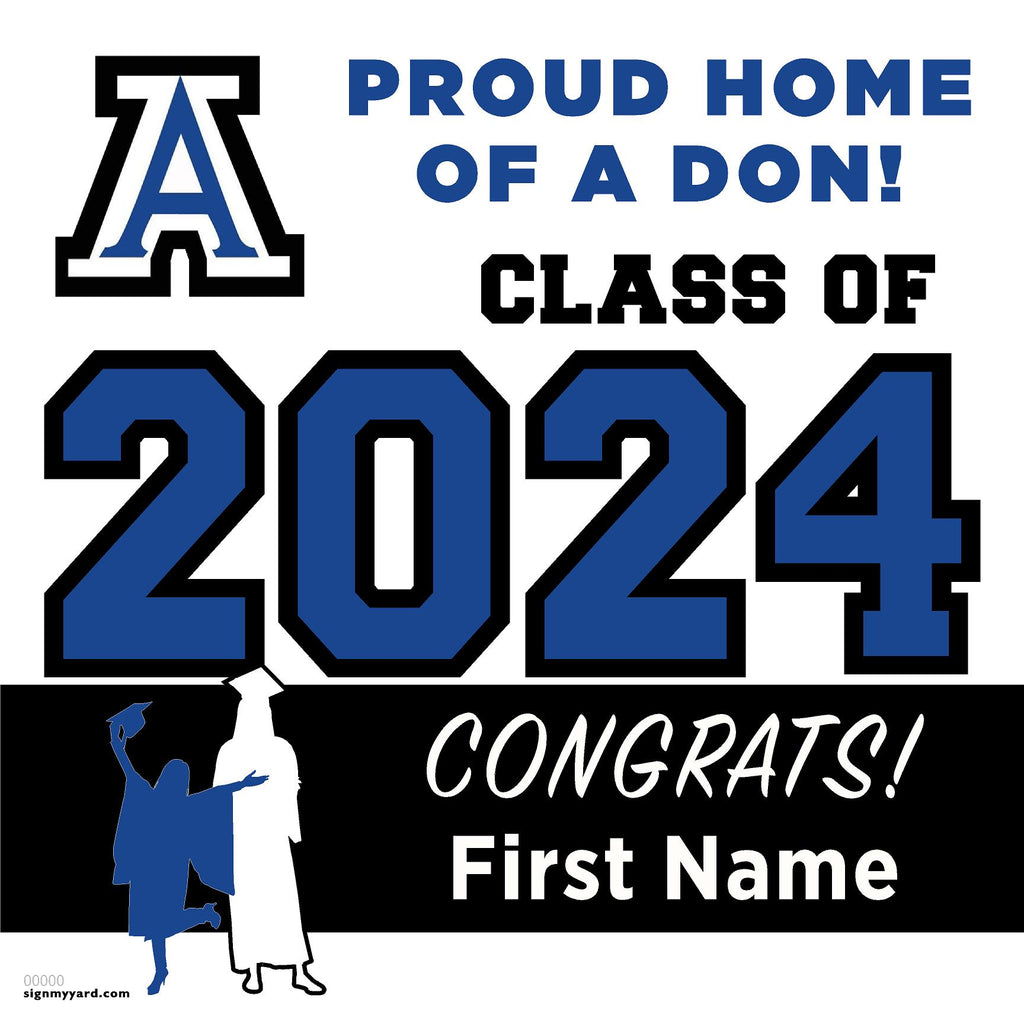 Acalanes High School 24x24 Class of 2024 Yard Sign (Option A)