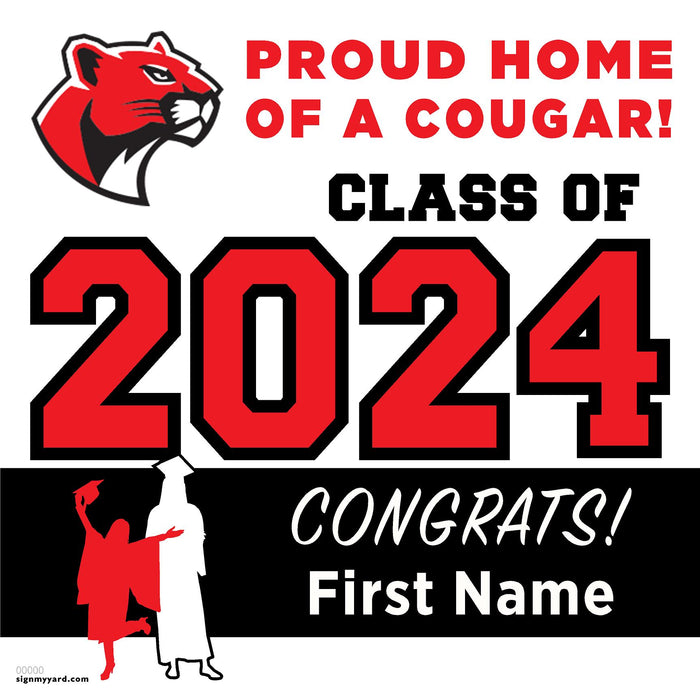 Albany High School 24x24 Class of 2024 Yard Sign (Option A)