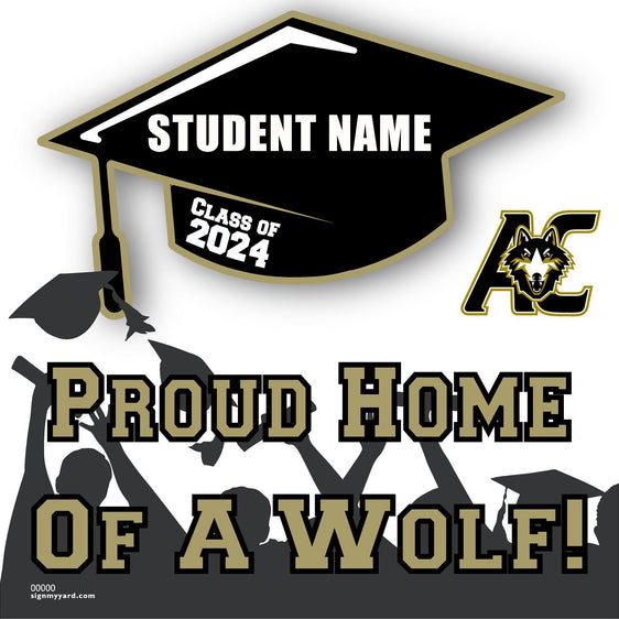 American Canyon High School 24x24 Class of 2024 Yard Sign (Option B)