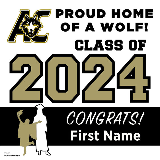 American Canyon High School 24x24 Class of 2024 Yard Sign (Option A)