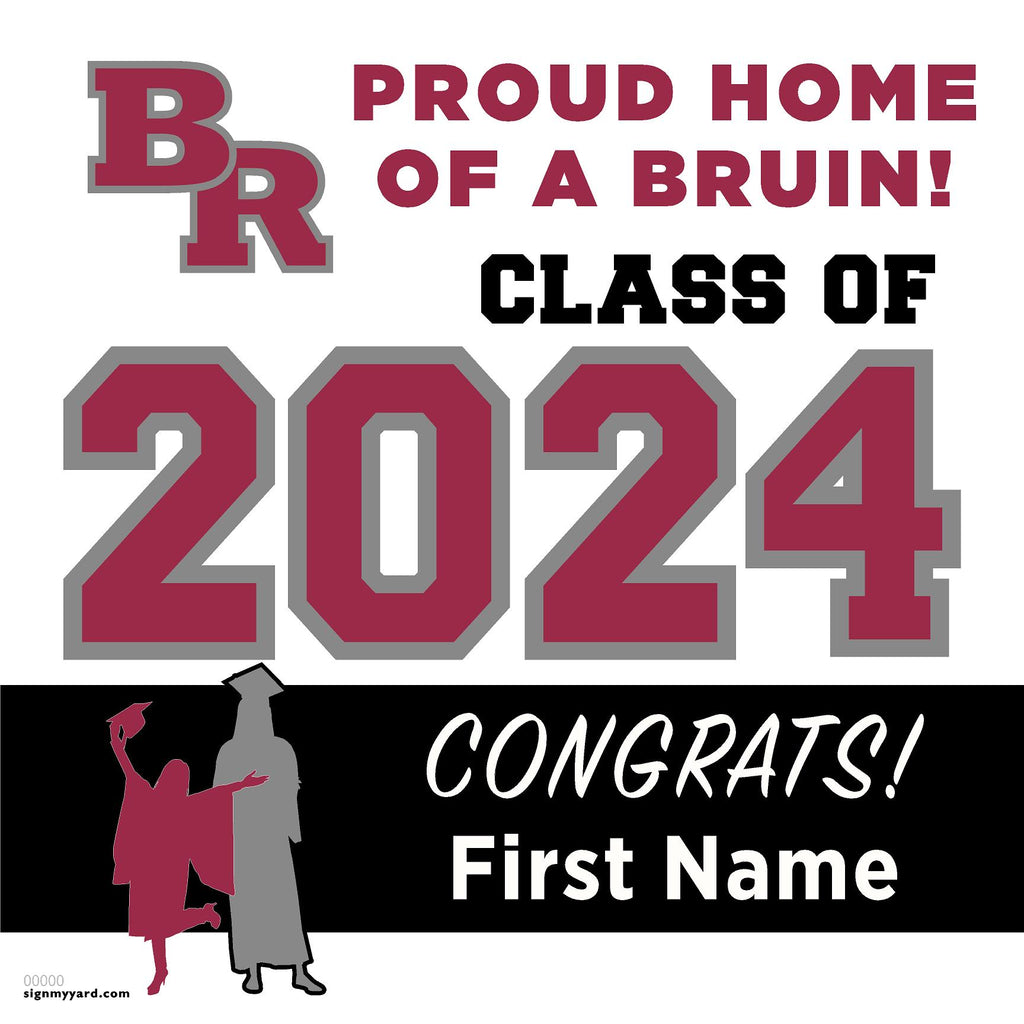 Bear River High School 24x24 Class of 2024 Yard Sign (Option A)