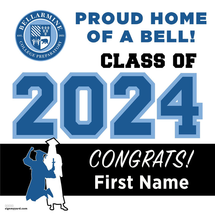 Bellarmine College Prep 24x24 Class of 2024 Yard Sign (Option A)