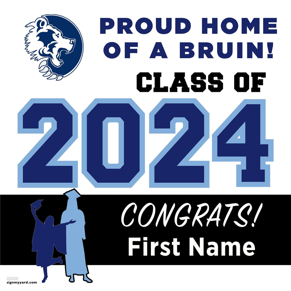 Branham High School 24x24 Class of 2024 Yard Sign (Option A)