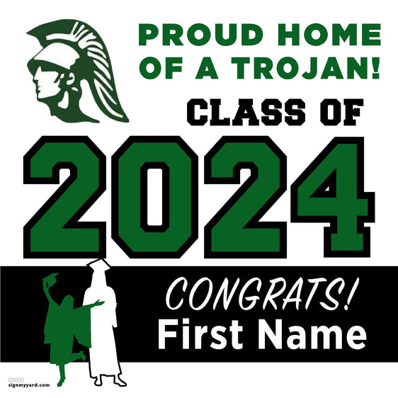 Castro Valley High School 24x24 Class of 2024 Yard Sign (Option A)