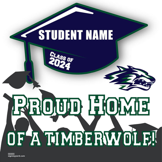 Clovis East High School 24x24 Class of 2024 Yard Sign (Option B)