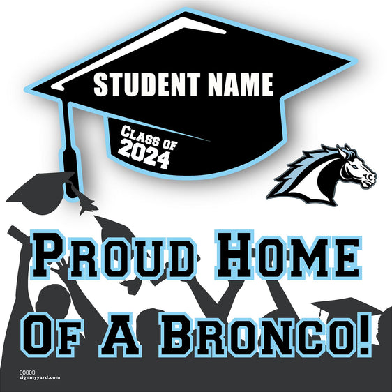 Clovis North High School 24x24 Class of 2024 Yard Sign (Option B)
