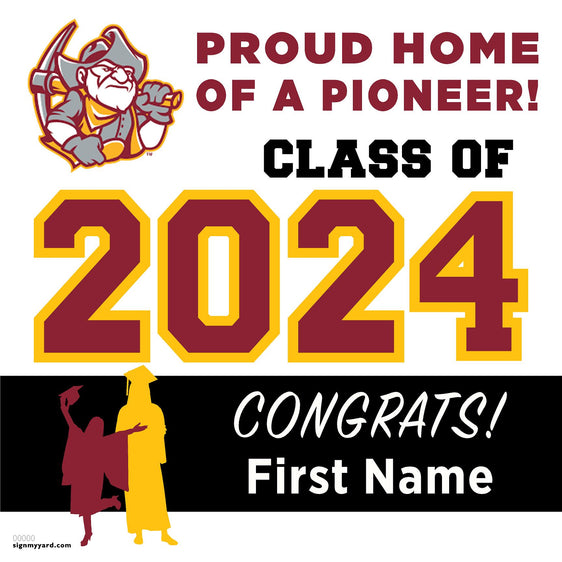 Cupertino High School 24x24 Class of 2024 Yard Sign (Option A)