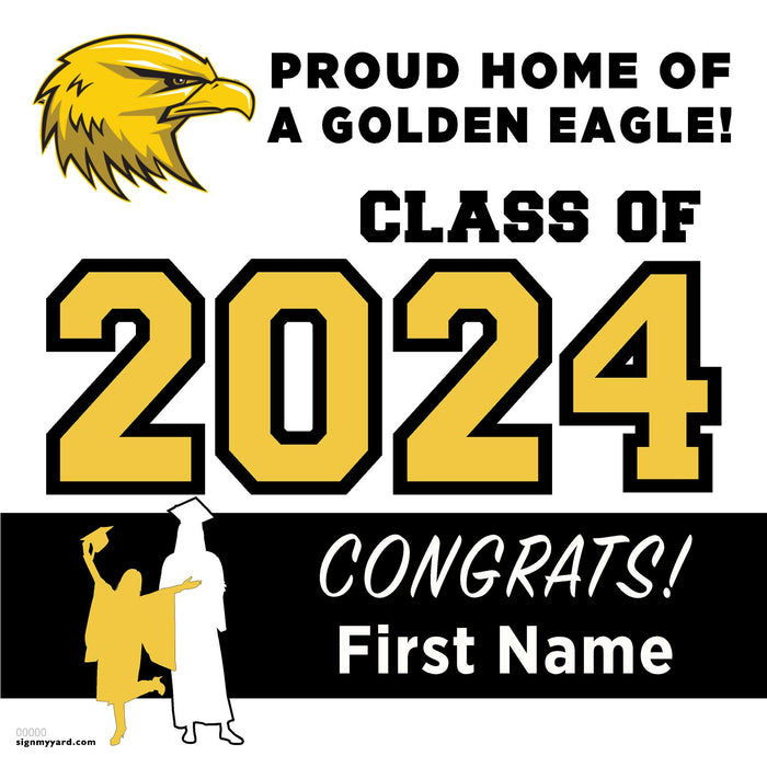Del Oro High School 24x24 Class of 2024 Yard Sign (Option A)