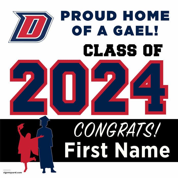 Dublin High School 24x24 Class of 2024 Yard Sign (Option A)