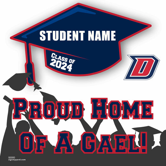 Dublin High School 24x24 Class of 2024 Yard Sign (Option B)