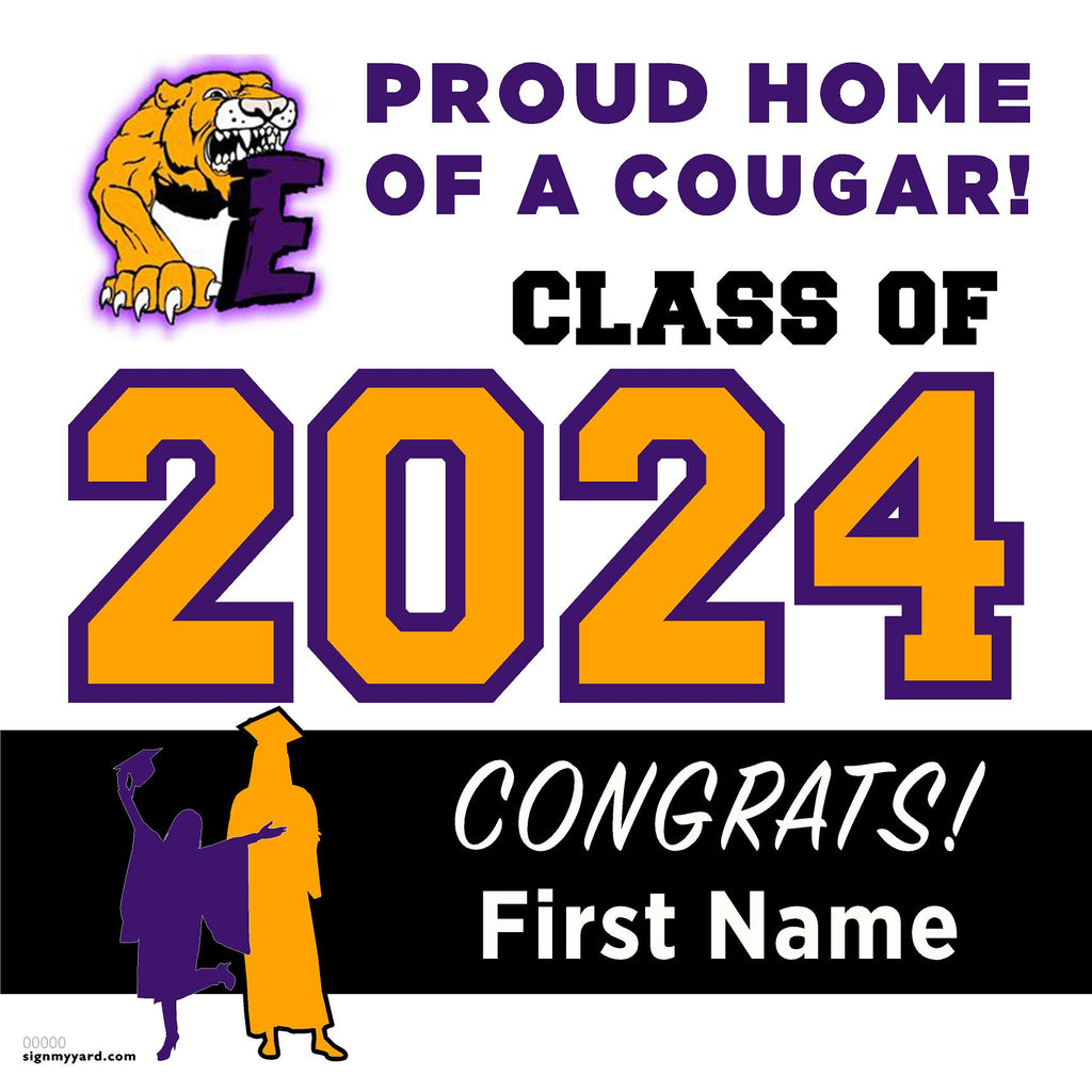Escalon High School 24x24 Class of 2024 Yard Sign (Option A)