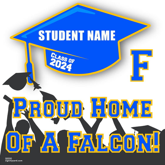 Foothill High School 24x24 Class of 2024 Yard Sign (Option B)