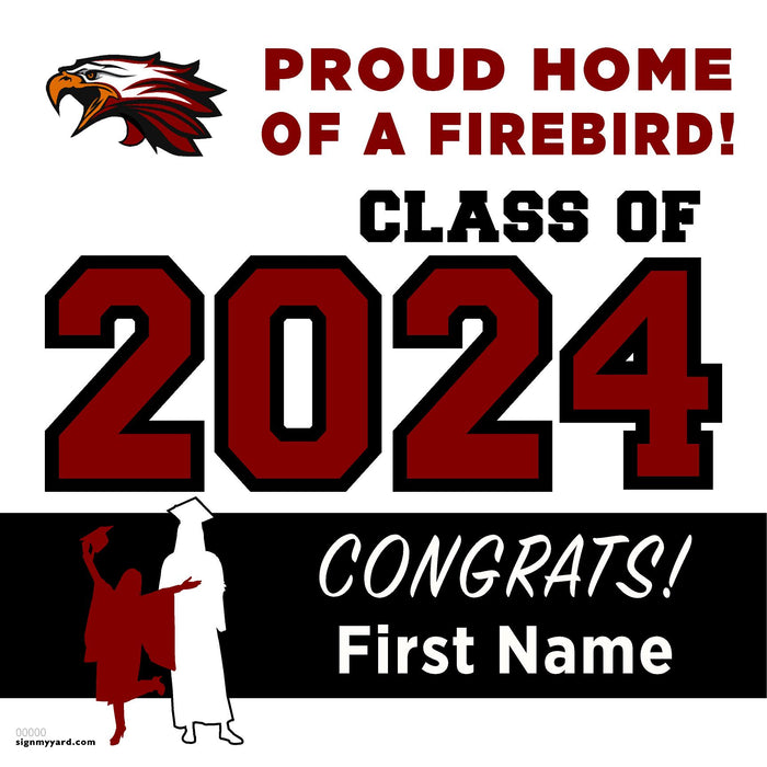 Fremont High School 24x24 Class of 2024 Yard Sign (Option A)