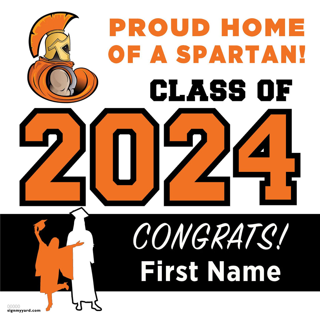 Fusion Charter School 24x24 Class of 2024 Yard Sign (Option A)