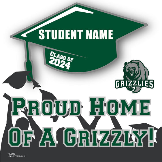 Granite Bay High School 24x24 Class of 2024 Yard Sign (Option B)