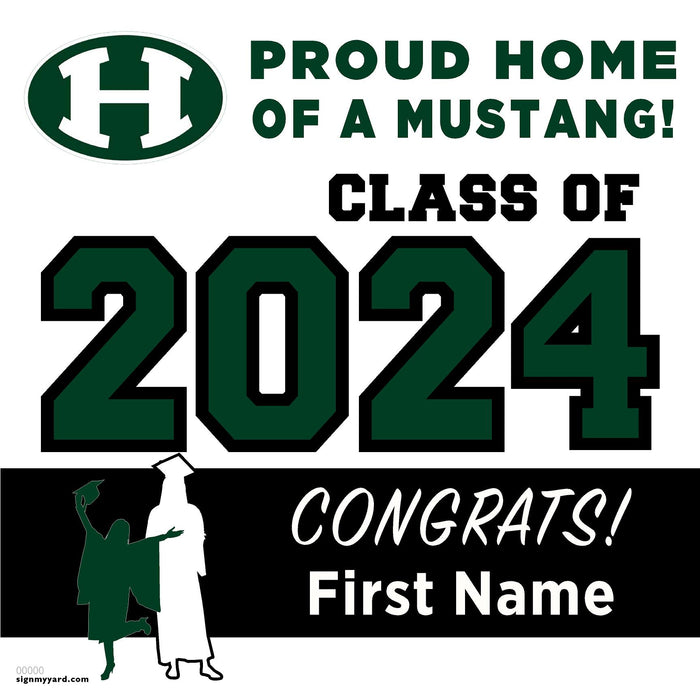 Homestead High School 24x24 Class of 2024 Yard Sign (Option A)