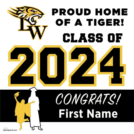 Lick Wilmerding High School 24x24 Class of 2024 Yard Sign (Option A)