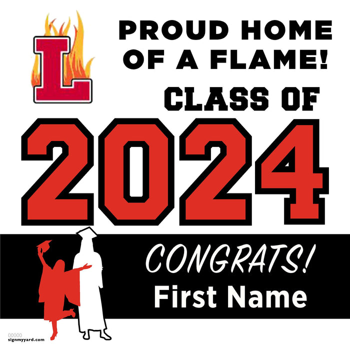 Lodi High School 24x24 Class of 2024 Yard Sign (Option A)