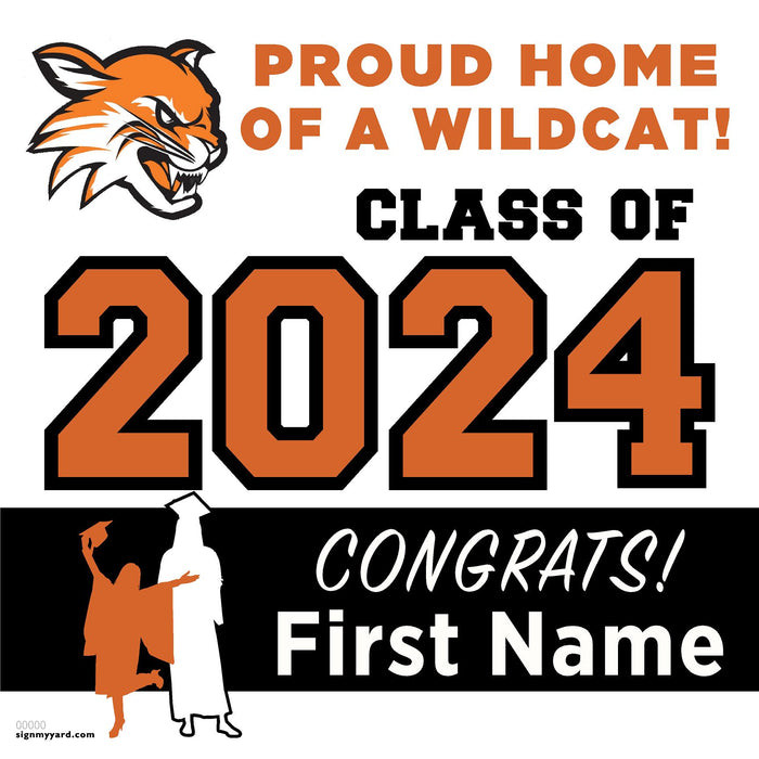 Los Gatos High School 24x24 Class of 2024 Yard Sign (Option A)