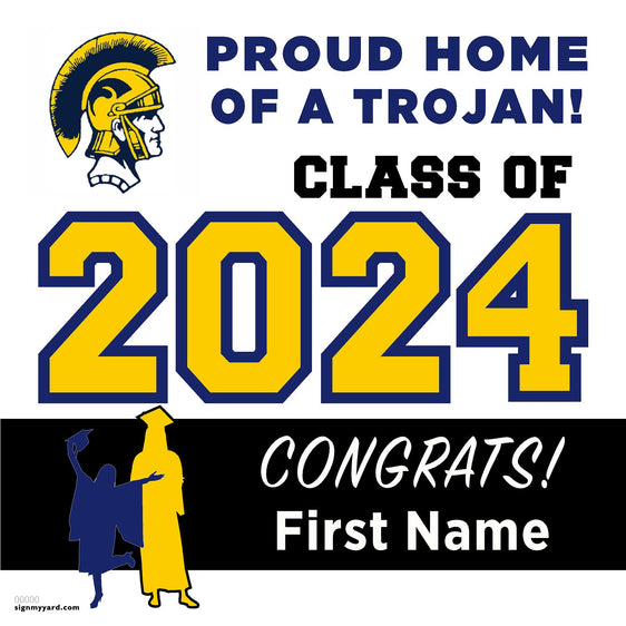 Milpitas High School 24x24 Class of 2024 Yard Sign (Option A)