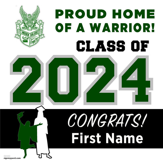 Mission San Jose High School 24x24 Class of 2024 Yard Sign (Option A)