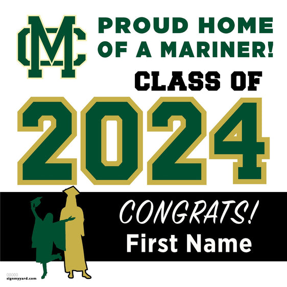 Moreau Catholic High School 24x24 Class of 2024 Yard Sign (Option A)