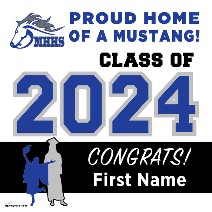 Mountain House High School 24x24 Class of 2024 Yard Sign (Option A)