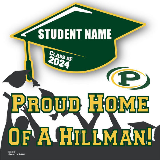 Placer High School 24x24 Class of 2024 Yard Sign (Option B)