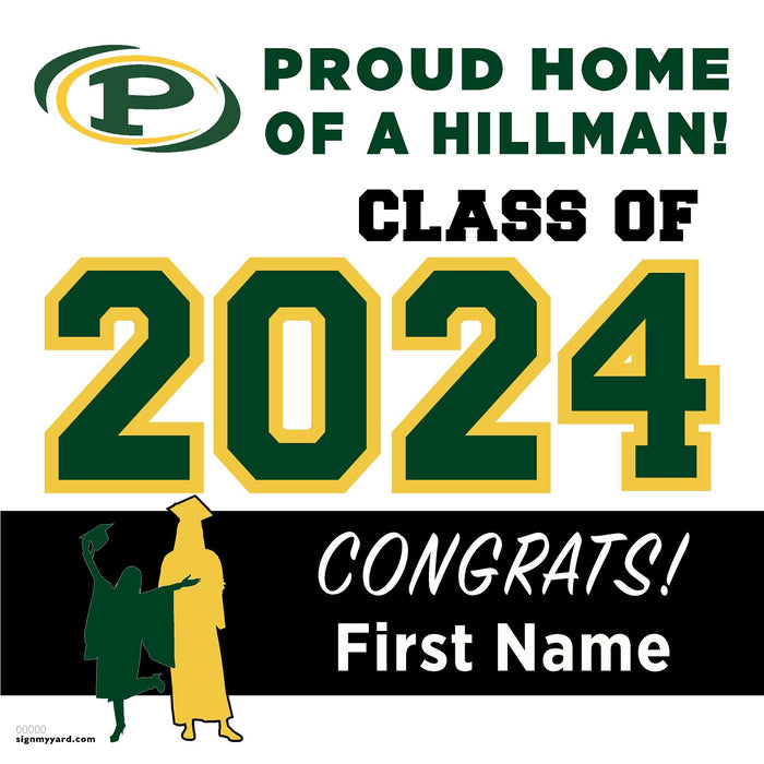 Placer High School 24x24 Class of 2024 Yard Sign (Option A)