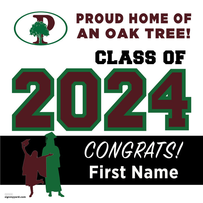 Plaza Robles High School 24x24 Class of 2024 Yard Sign (Option A)