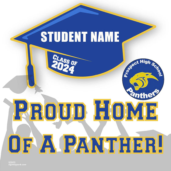 Prospect High School 24x24 Class of 2024 Yard Sign (Option B)