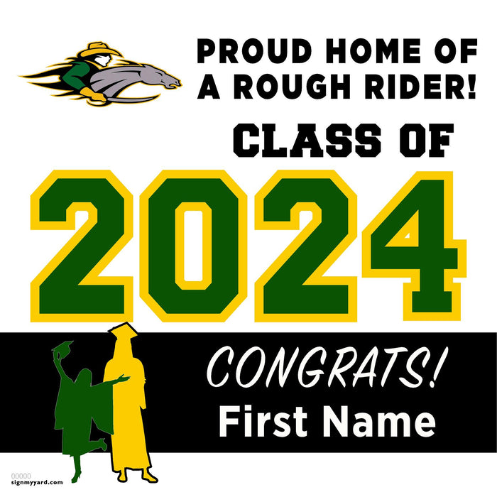 Roosevelt High School 24x24 Class of 2024 Yard Sign (Option A)