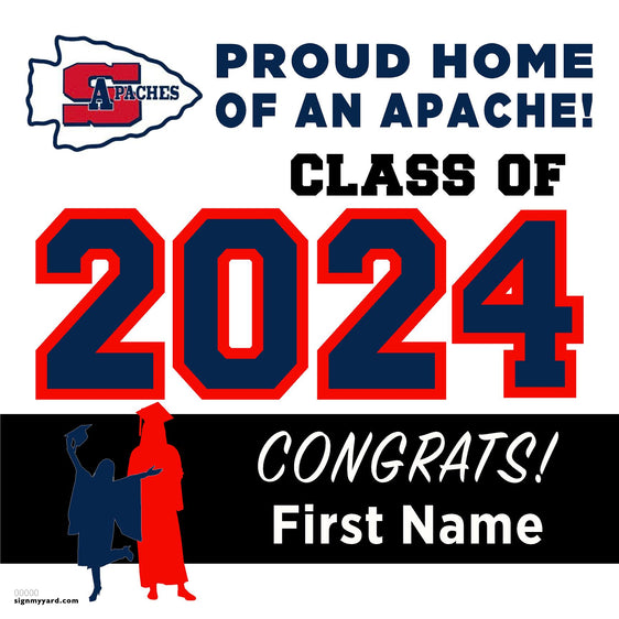 Sanger High School 24x24 Class of 2024 Yard Sign (Option A)