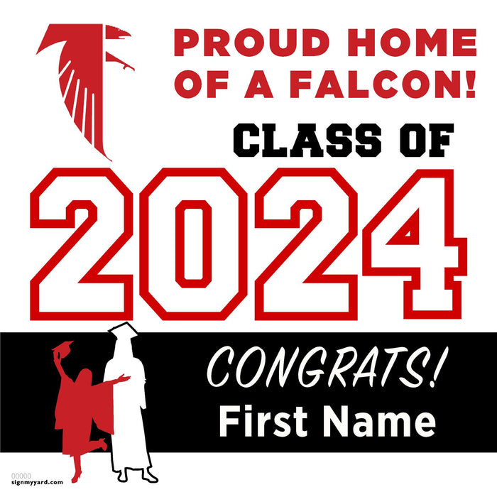 Saratoga High School 24x24 Class of 2024 Yard Sign (Option A)