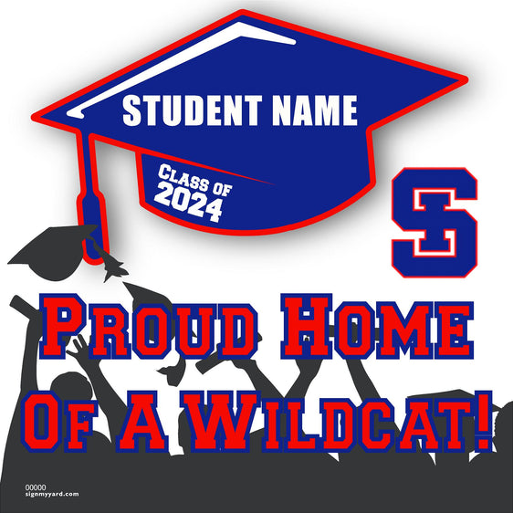 St. Ignatius College Prep School(SAN FRANCISCO) 24x24 Class of 2024 Yard Sign (Option B)