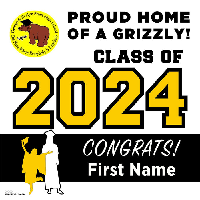 Stein Continuation in Tracy 24x24 Class of 2024 Yard Sign (Option A)