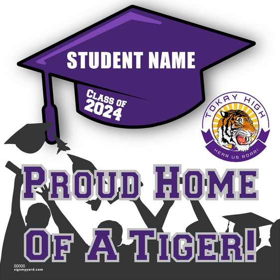 Tokay High School 24x24 Class of 2024 Yard Sign (Option B)