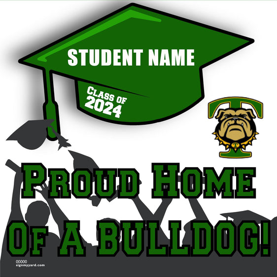 Tracy High School 24x24 Class of 2024 Yard Sign (Option B)