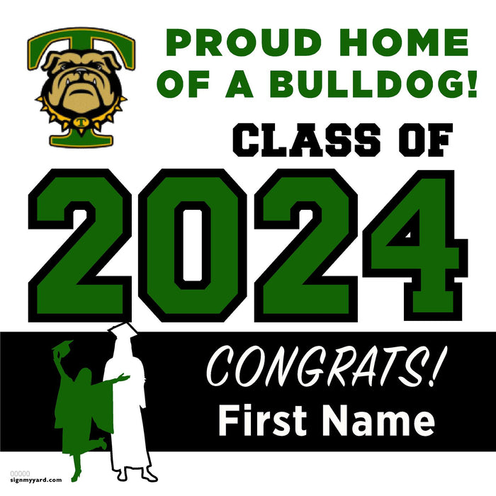 Tracy High School 24x24 Class of 2024 Yard Sign (Option A)