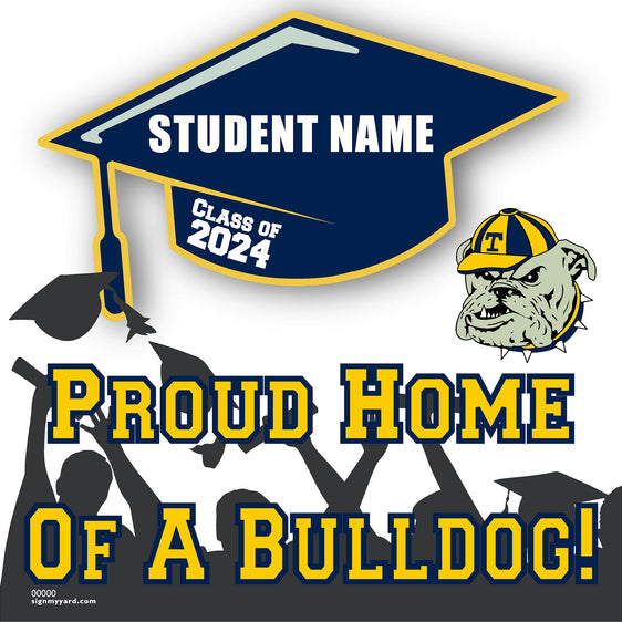 Turlock High School 24x24 Class of 2024 Yard Sign (Option B)