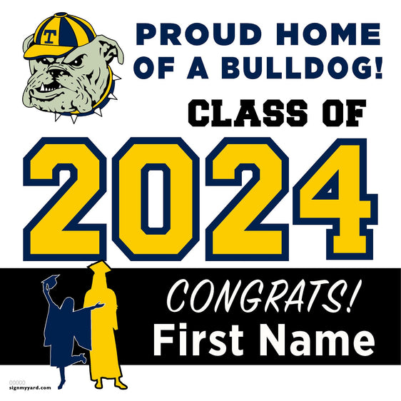 Turlock High School 24x24 Class of 2024 Yard Sign (Option A)