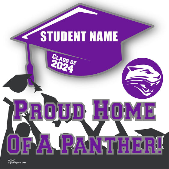Washington Union High School 24x24 Class of 2024 Yard Sign (Option B)