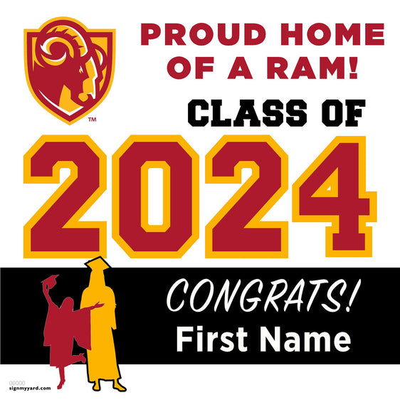 Willow Glen High School 24x24 Class of 2024 Yard Sign (Option A)