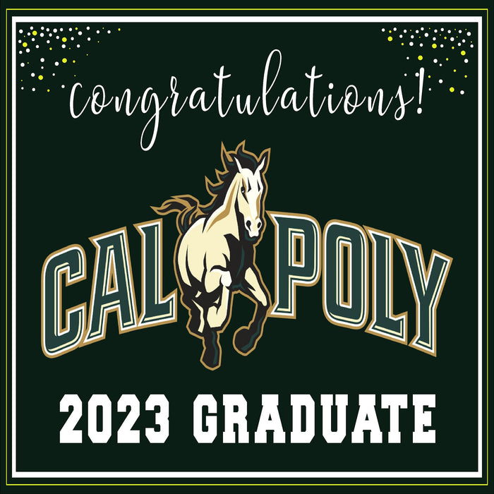 Cal Poly State University 24x24 Class of 2023 Yard Sign (Option C)