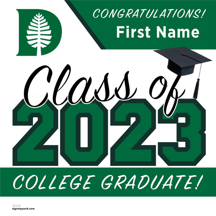 Dartmouth College 24x24 Class of 2023 Yard Sign (Option A)
