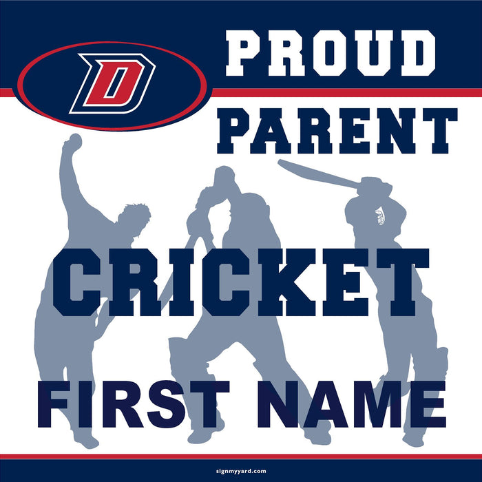 Dublin High School Cricket (Parent) 24x24 Yard Sign (includes installation in your yard)