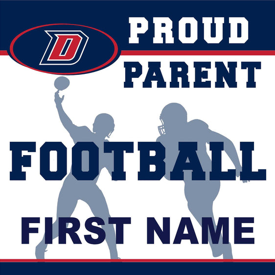 Dublin High School Football (Parent) 24x24 Yard Sign (includes installation in your yard)