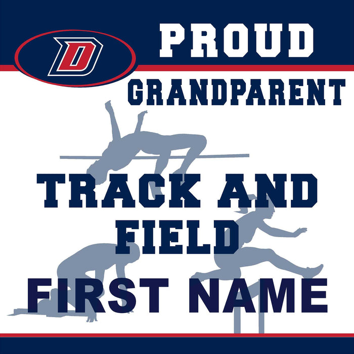 Dublin High School Track and Field (Grandparent) 24x24 Yard Sign (includes installation in your yard)