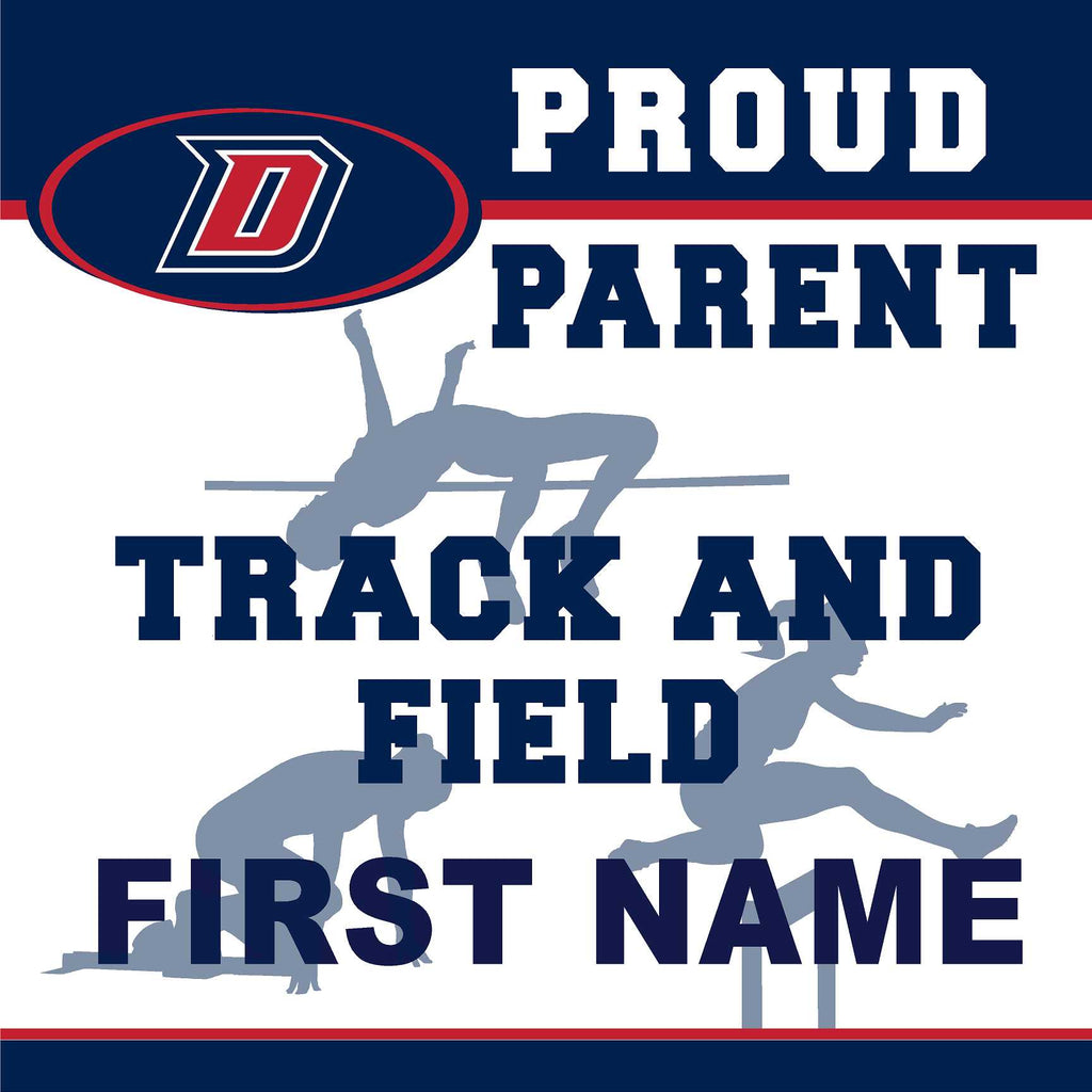 Dublin High School Track and Field (Parent) 24x24 Yard Sign (includes installation in your yard)